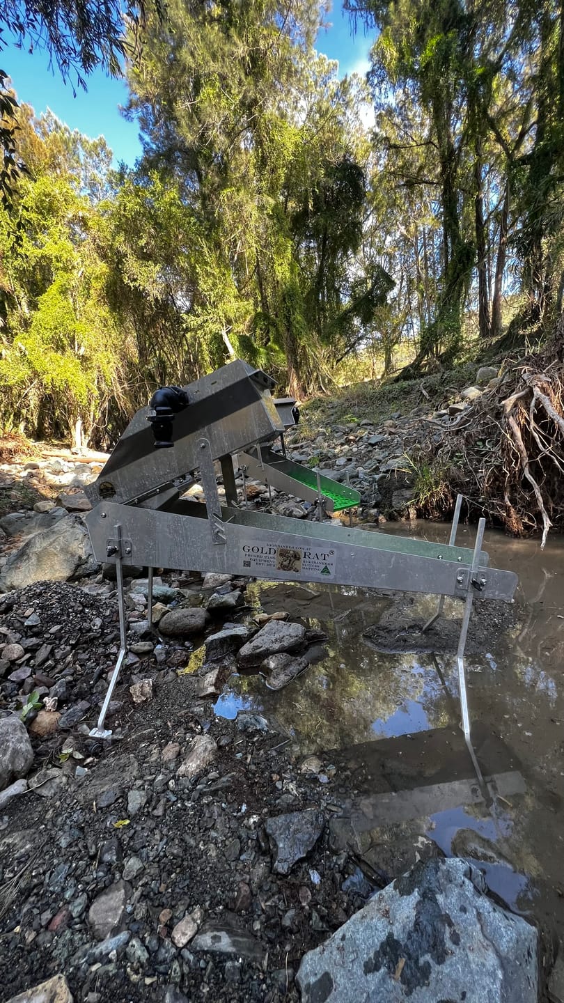 Customer photo review of 8" Outback Pioneer Series Highbanker