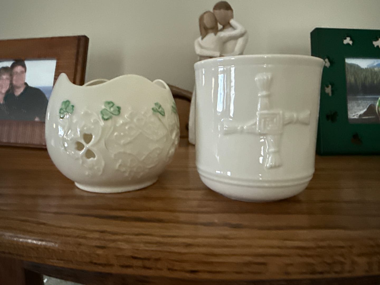 Customer photo review of Belleek Living St. Brigid's Cross Jar/Votive
