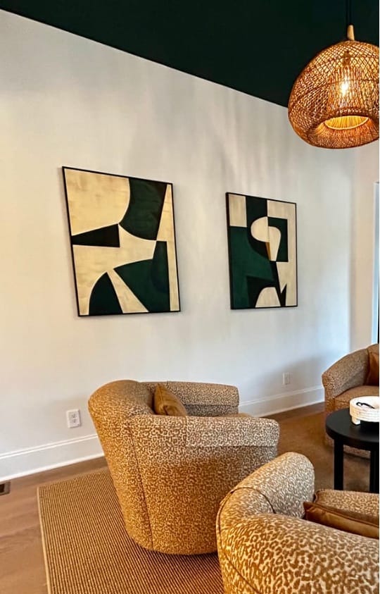 Customer photo review of Wabi-Sabi Wall Art#TX006
