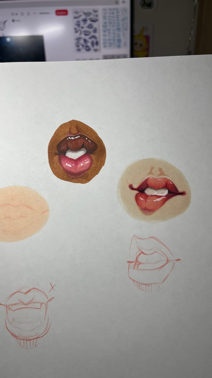Customer photo review of Ohuhu Bleedproof Double-Sided Marker Pad, Spiral-Bound