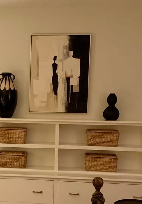 Customer photo review of Contemporary Minimalist Art #MA004