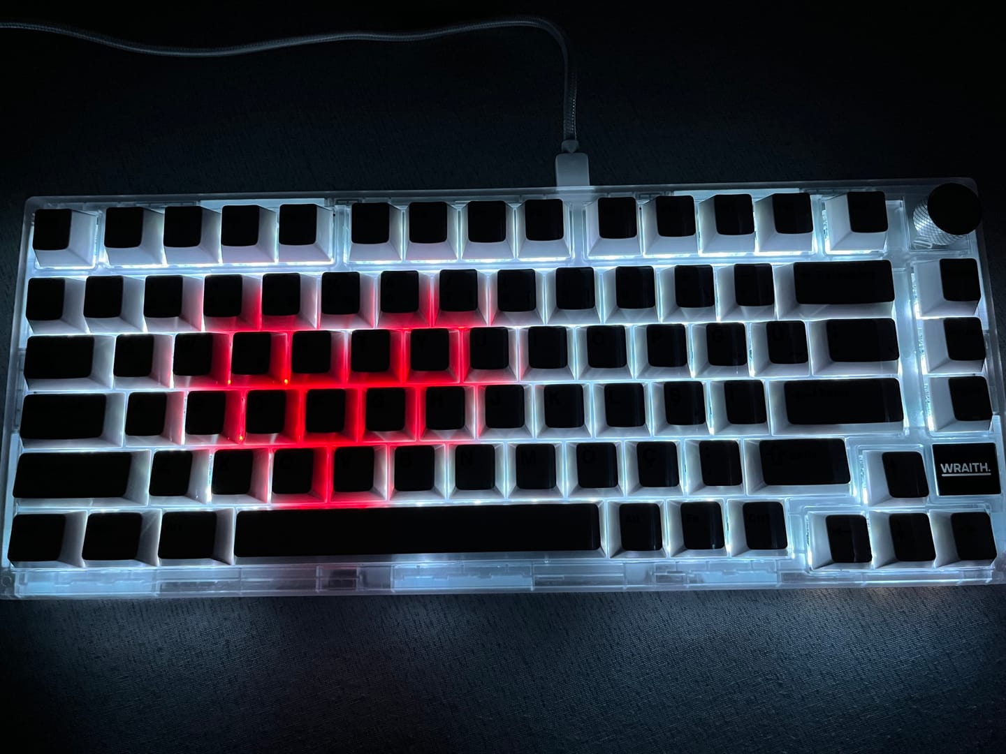 Customer photo review of Wraith W75 V2 Klavye (Manyetik Switch / HE)