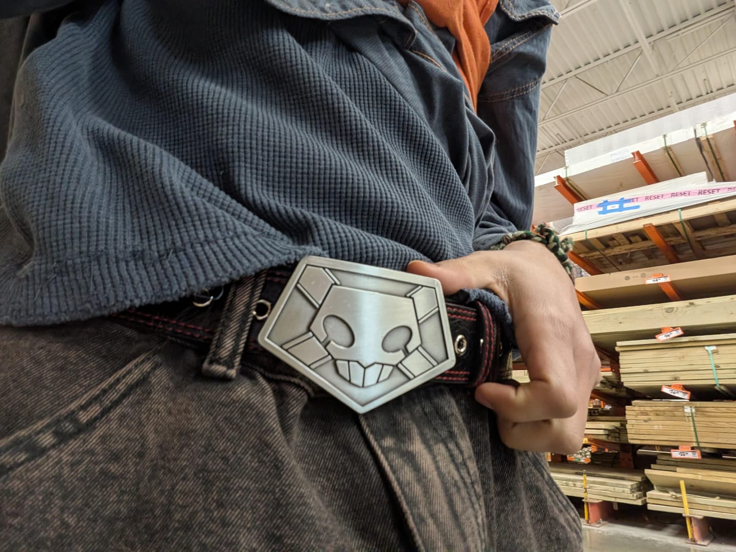 Customer photo review of FLORAL CREST BELT