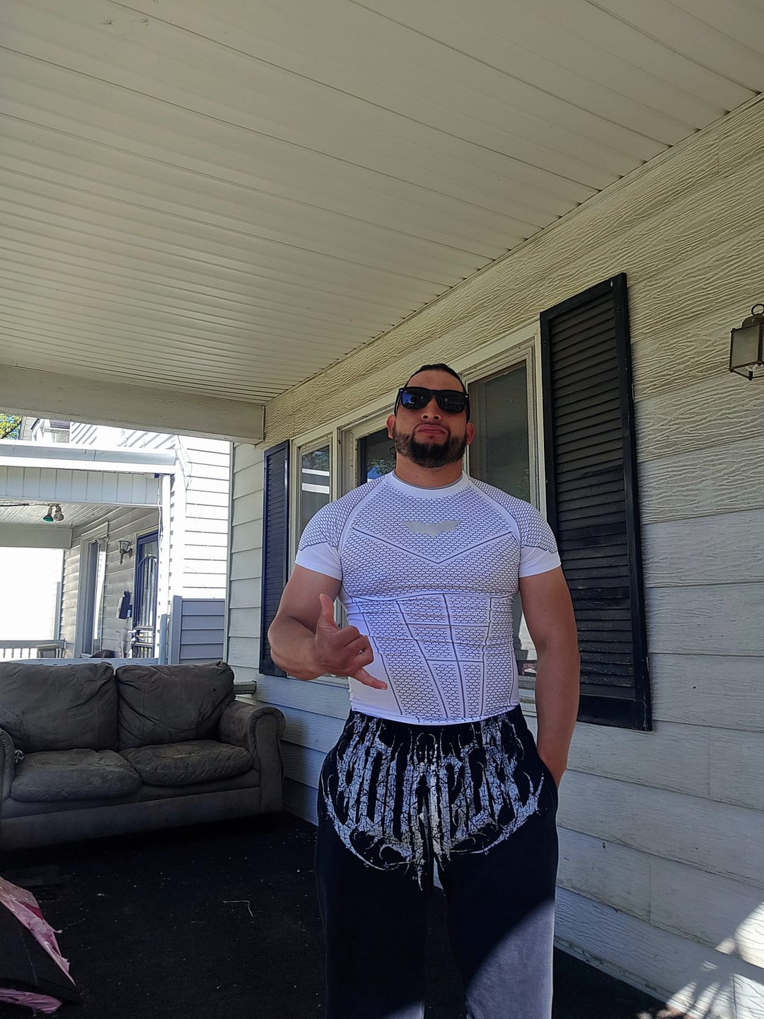 Customer photo review of 2079 - Dark Wave Joggers