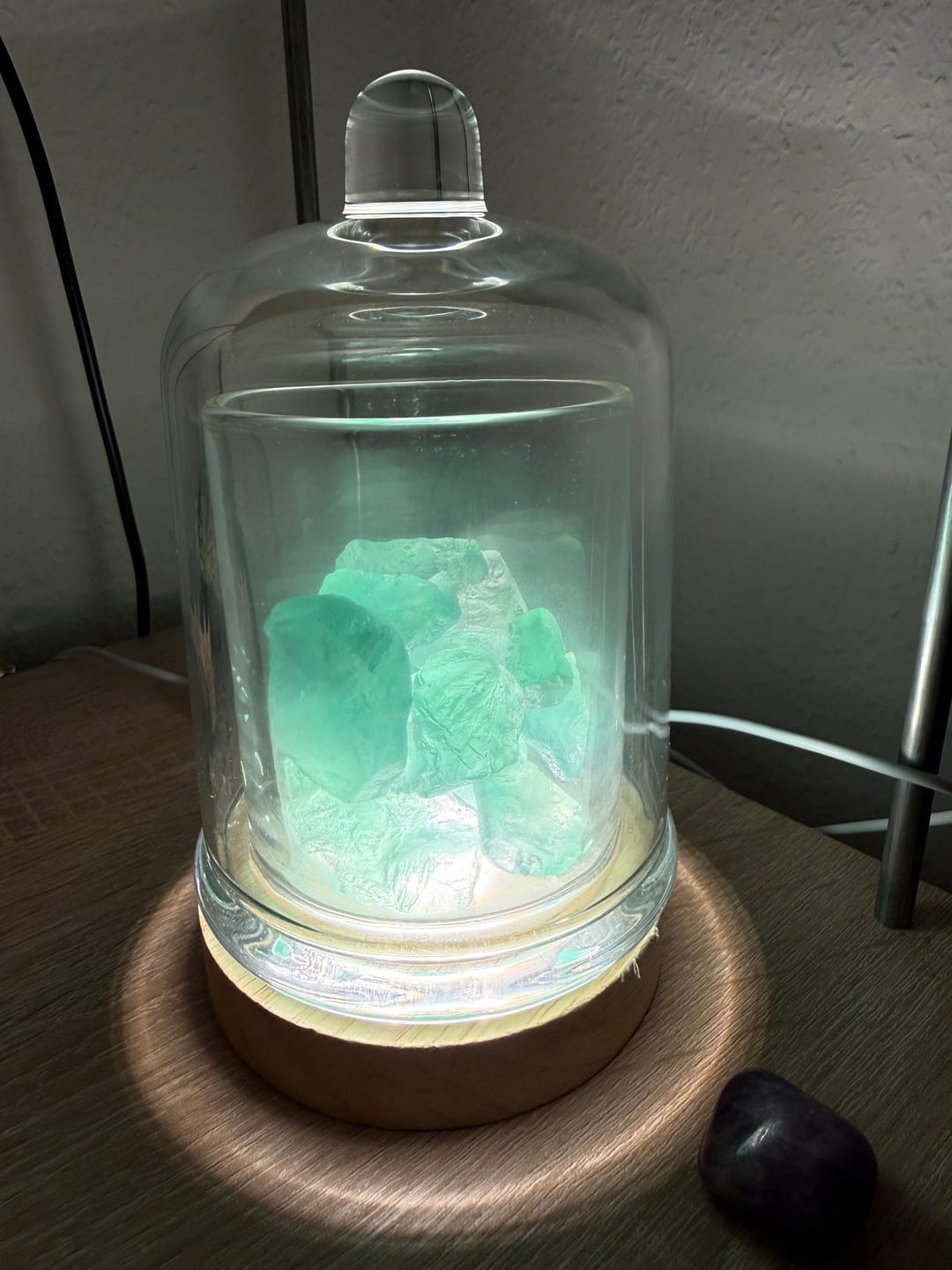 Customer photo review of Kristall-Diffusor Lampe mit LED – Duftöl Set in 5 Varianten