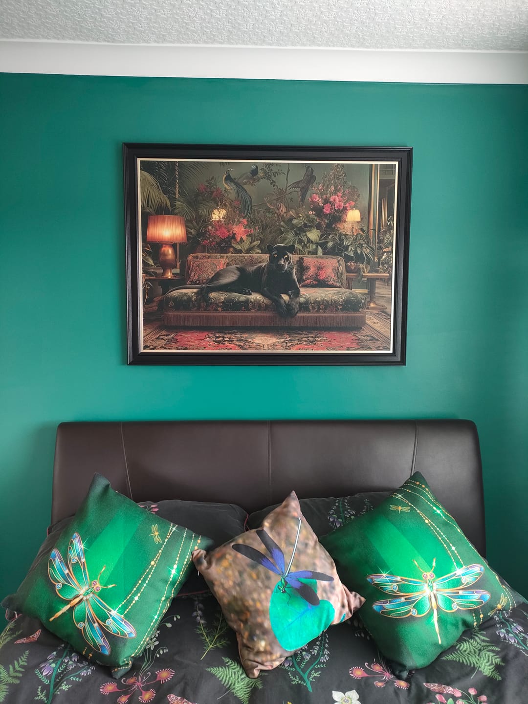 Customer photo review of Lounging Panther By AKDesigns