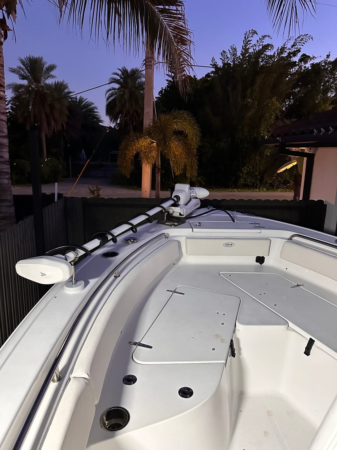 Customer photo review of Sea Secure Trolling Motor Lock