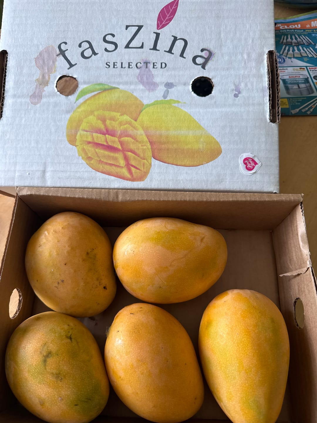 Customer photo review of Mango Mingolo baumgereift Sonderaktion % 2kg Box