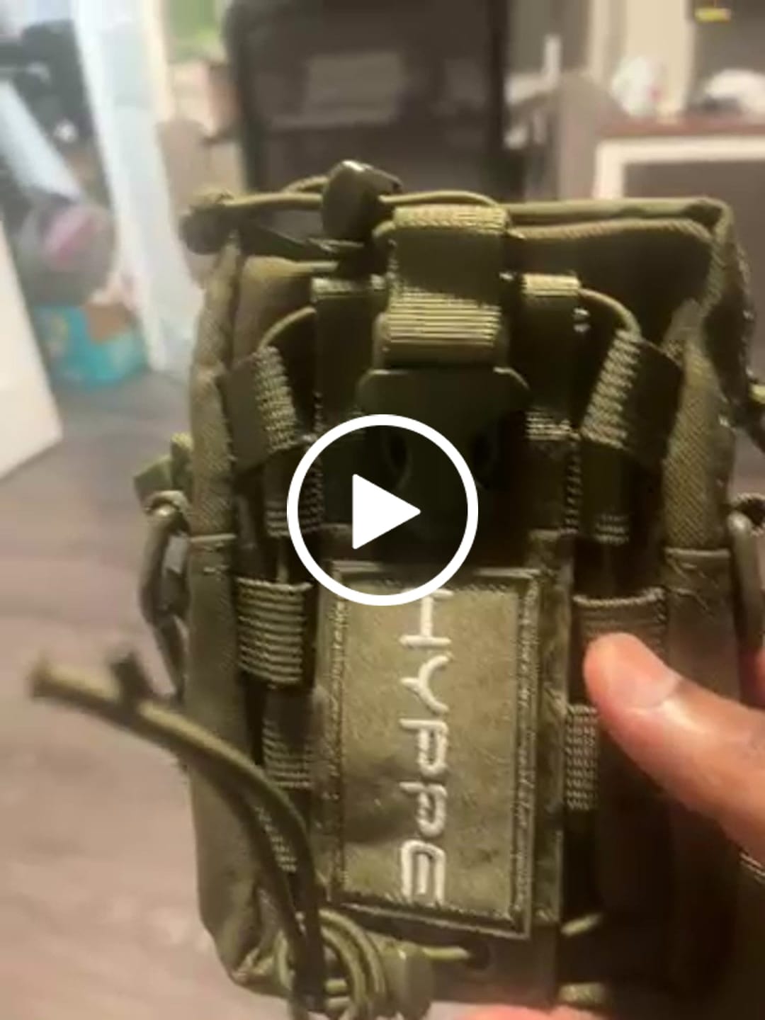 Customer video review of Tactical Side Bag