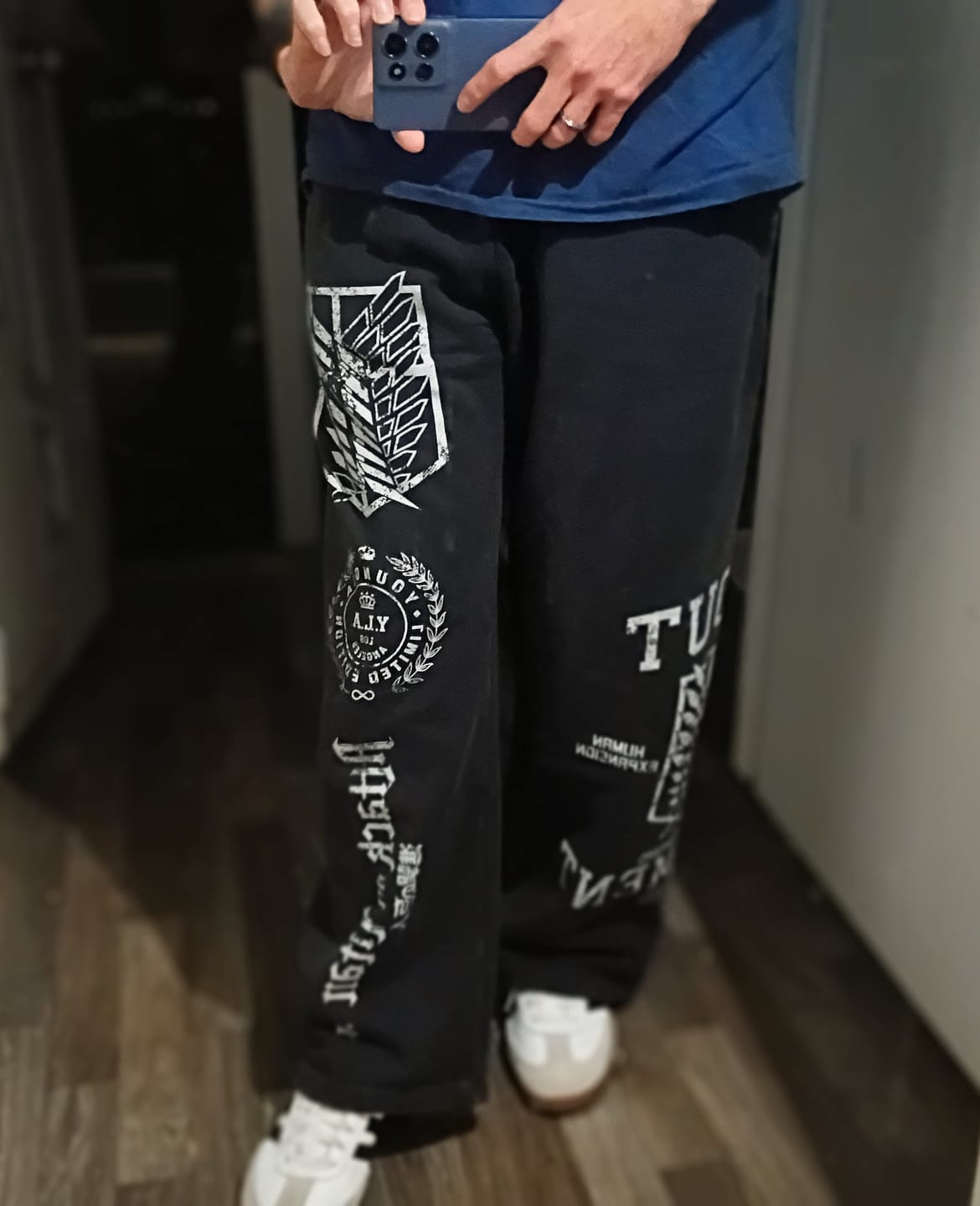 Customer photo review of 2128 - AOT©  x YLA Baggy Joggers