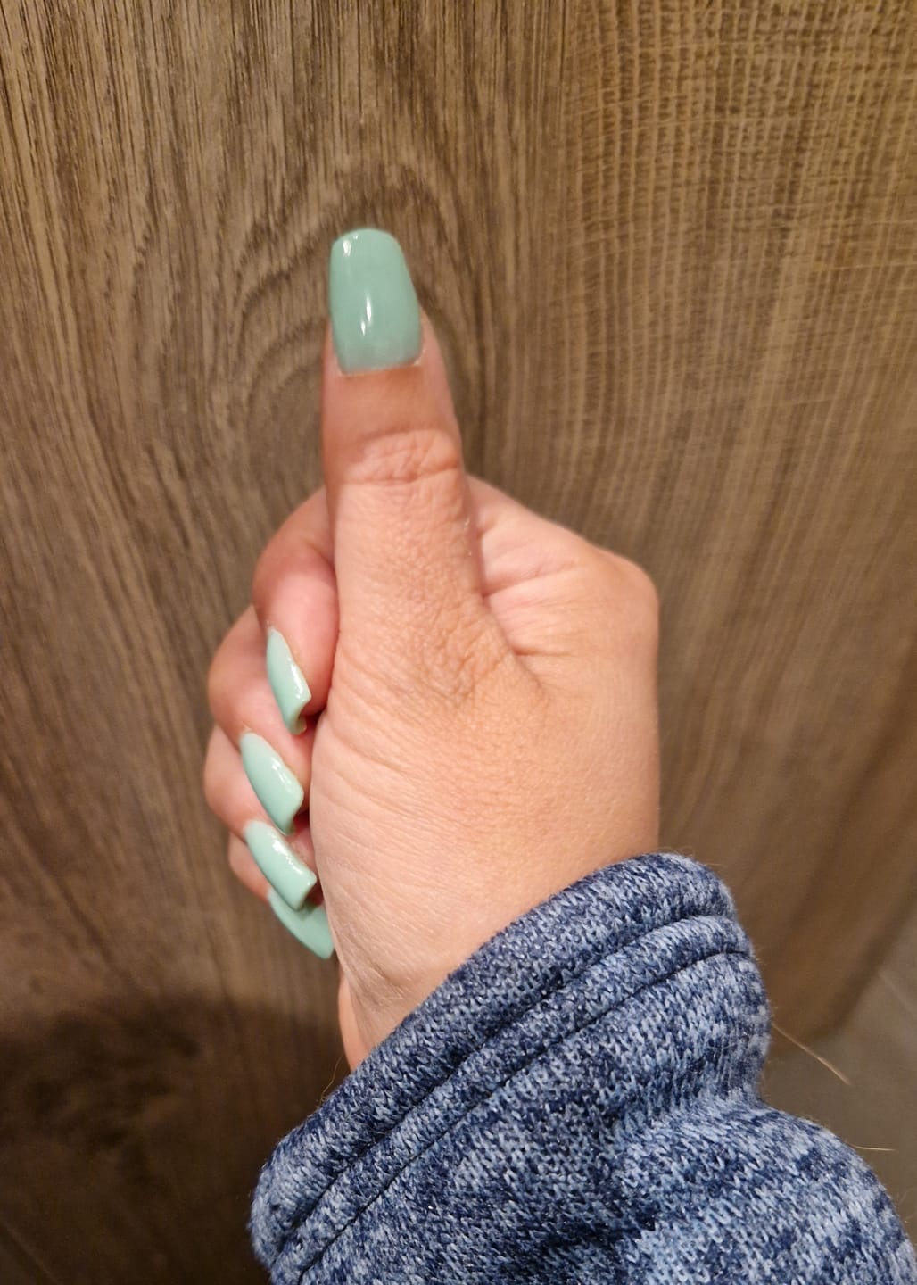Customer photo review of Bamboo Bliss Dipping Powder