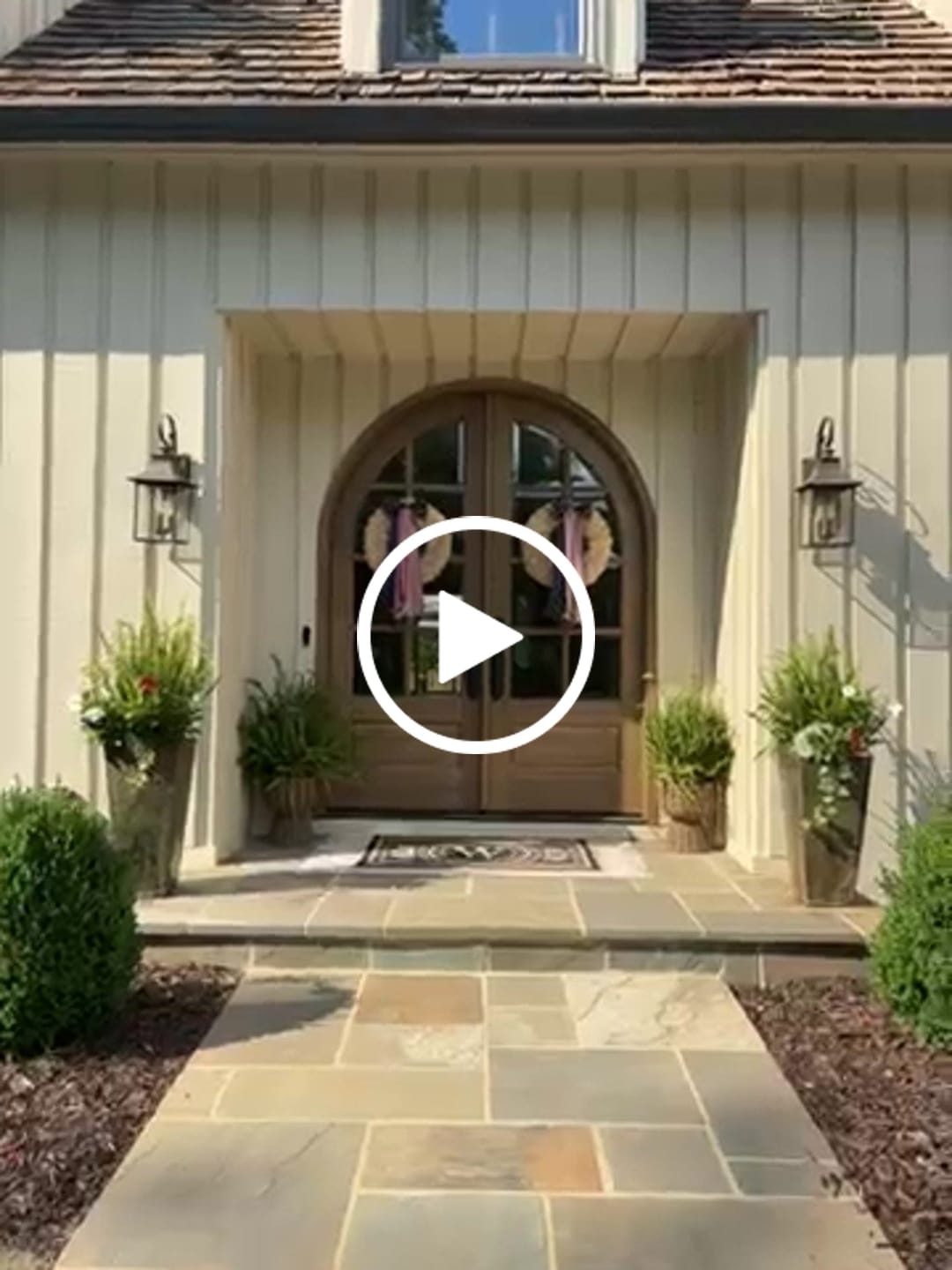 Customer video review of Old Glory Wreath Ribbon
