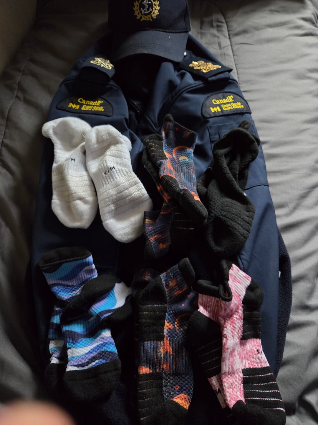 Customer photo review of Sole Invaders Ankle Compression Socks