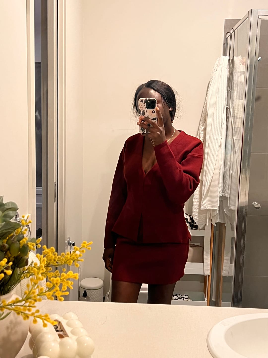 Customer photo review of Cathy Knit Set