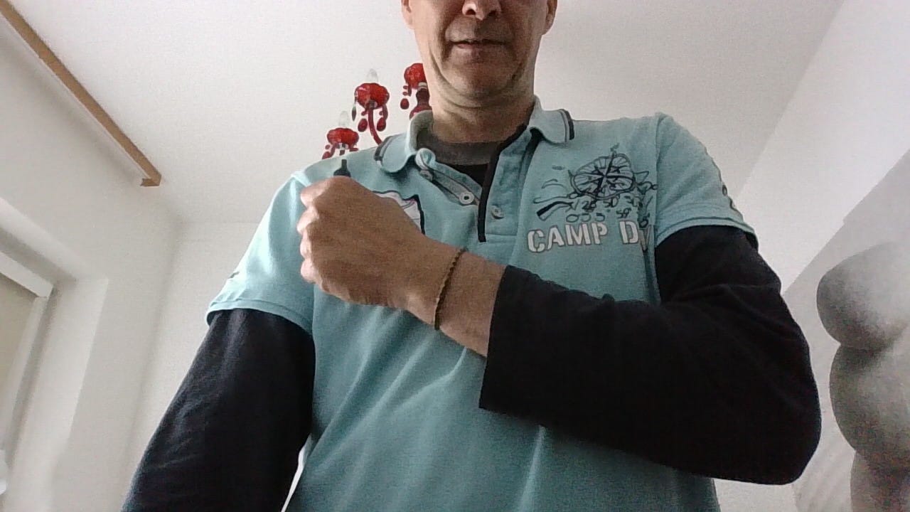 Customer photo review of Tibetisches Kupfer Glücksarmband