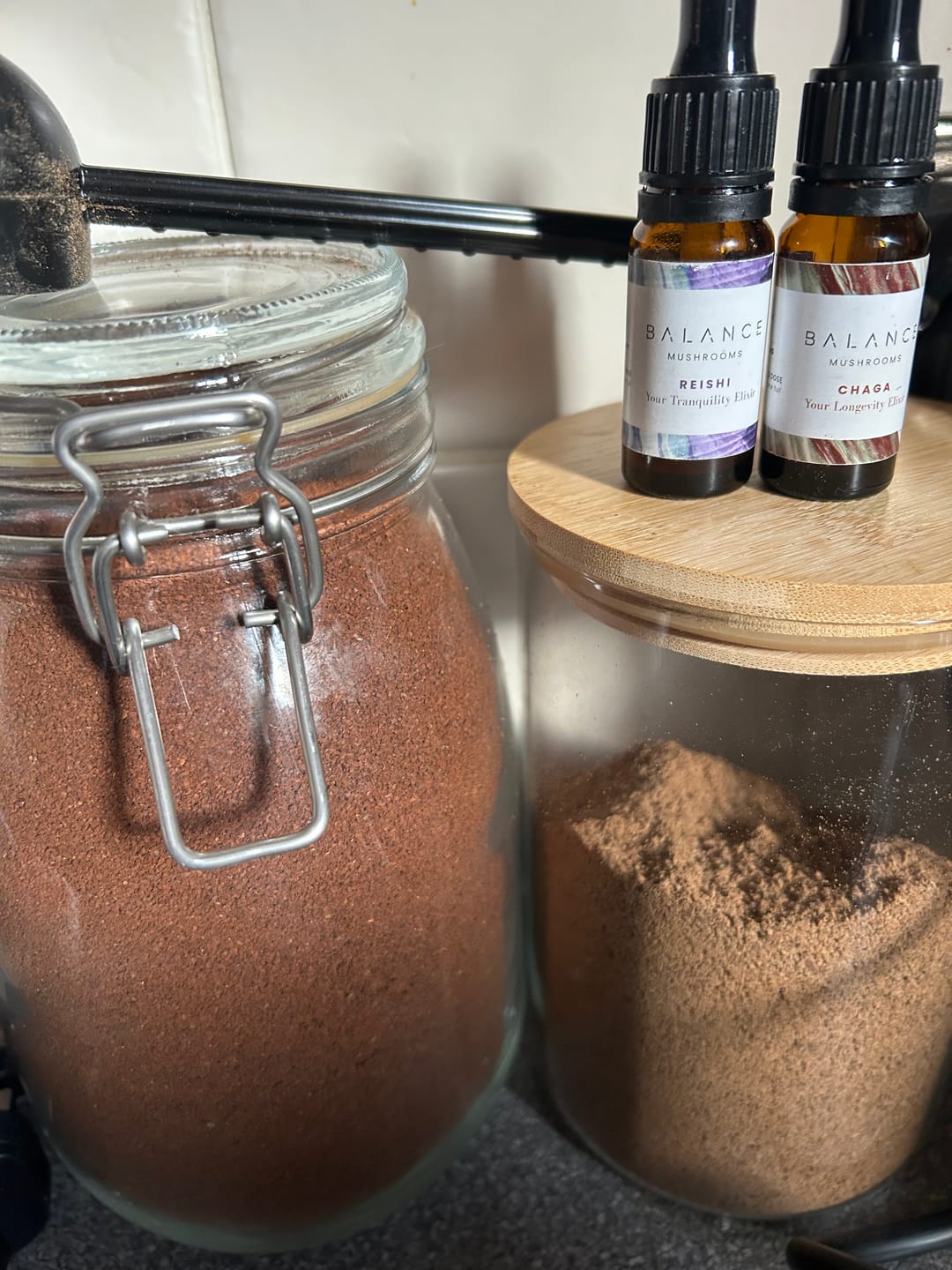 Customer photo review of Chaga Elixir 10ml → Longevity Boost