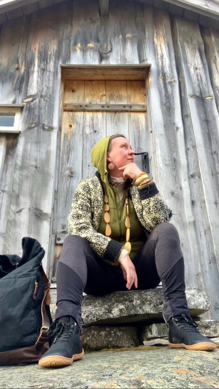 Customer photo review of Vaistoa Tuohi 2 | Barefoot Light Hiking Shoes