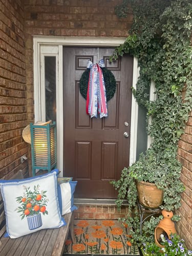 Customer photo review of Patriotic Chinoiserie
