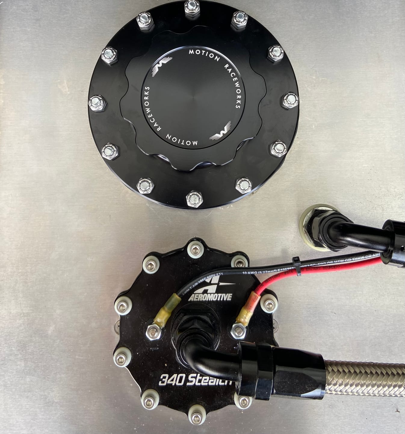 Customer photo review of Motion Billet Fuel Cap (Screw on) 12 bolt w/ Seal and Hardware 27-150