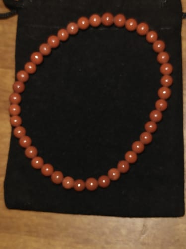 Customer photo review of Bracelet Jaspe Rouge "Vitalité"