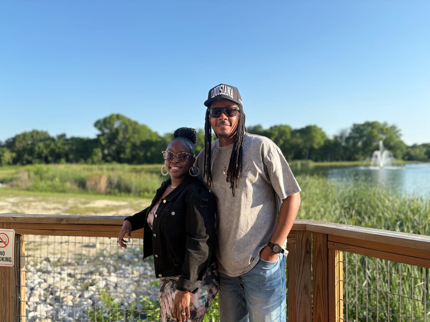 Customer photo review of LOUISIANA SNAPBACK - BLACK EDITION