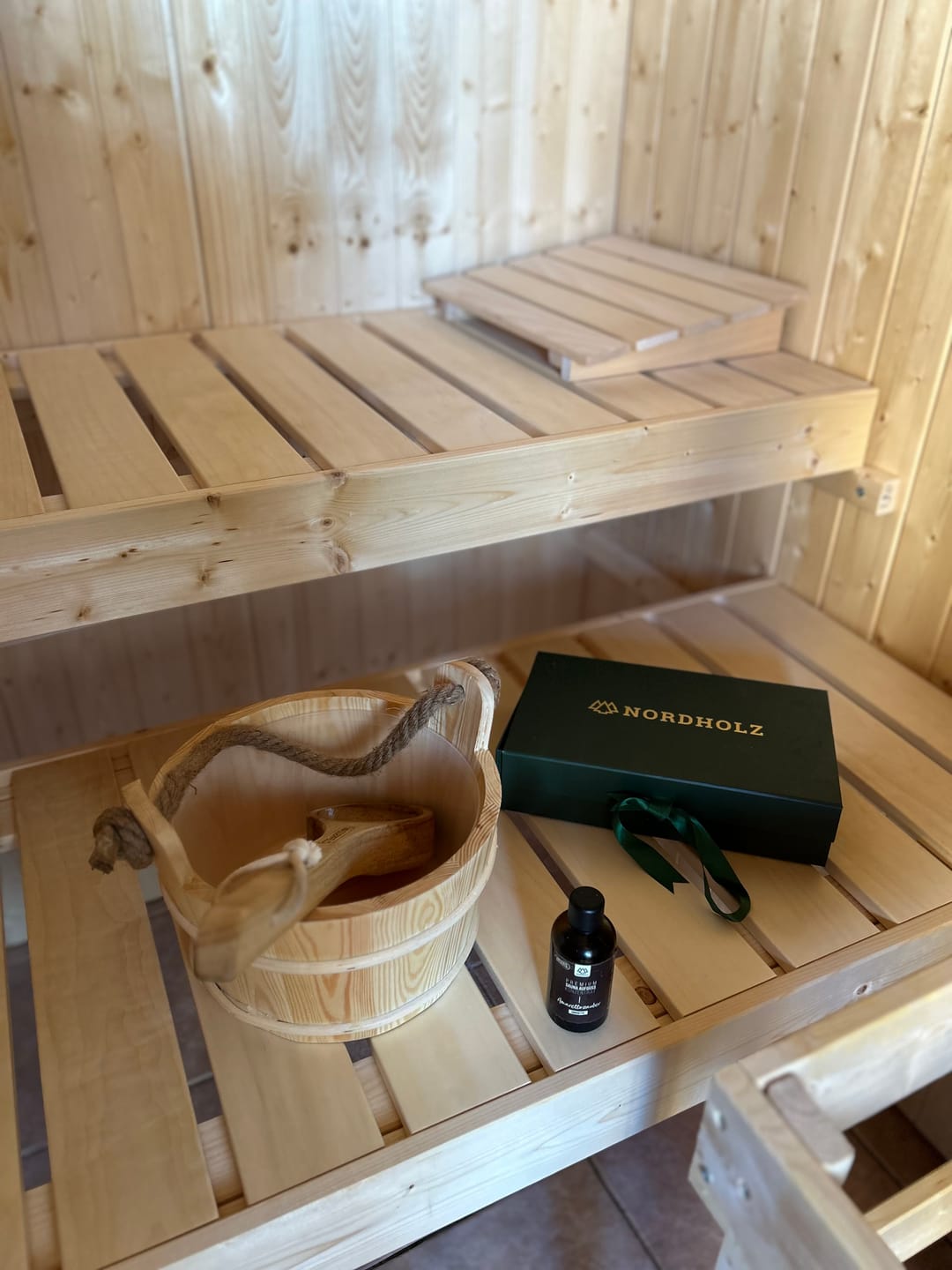 Customer photo review of Sauna Aufguss XXL Discovery Box