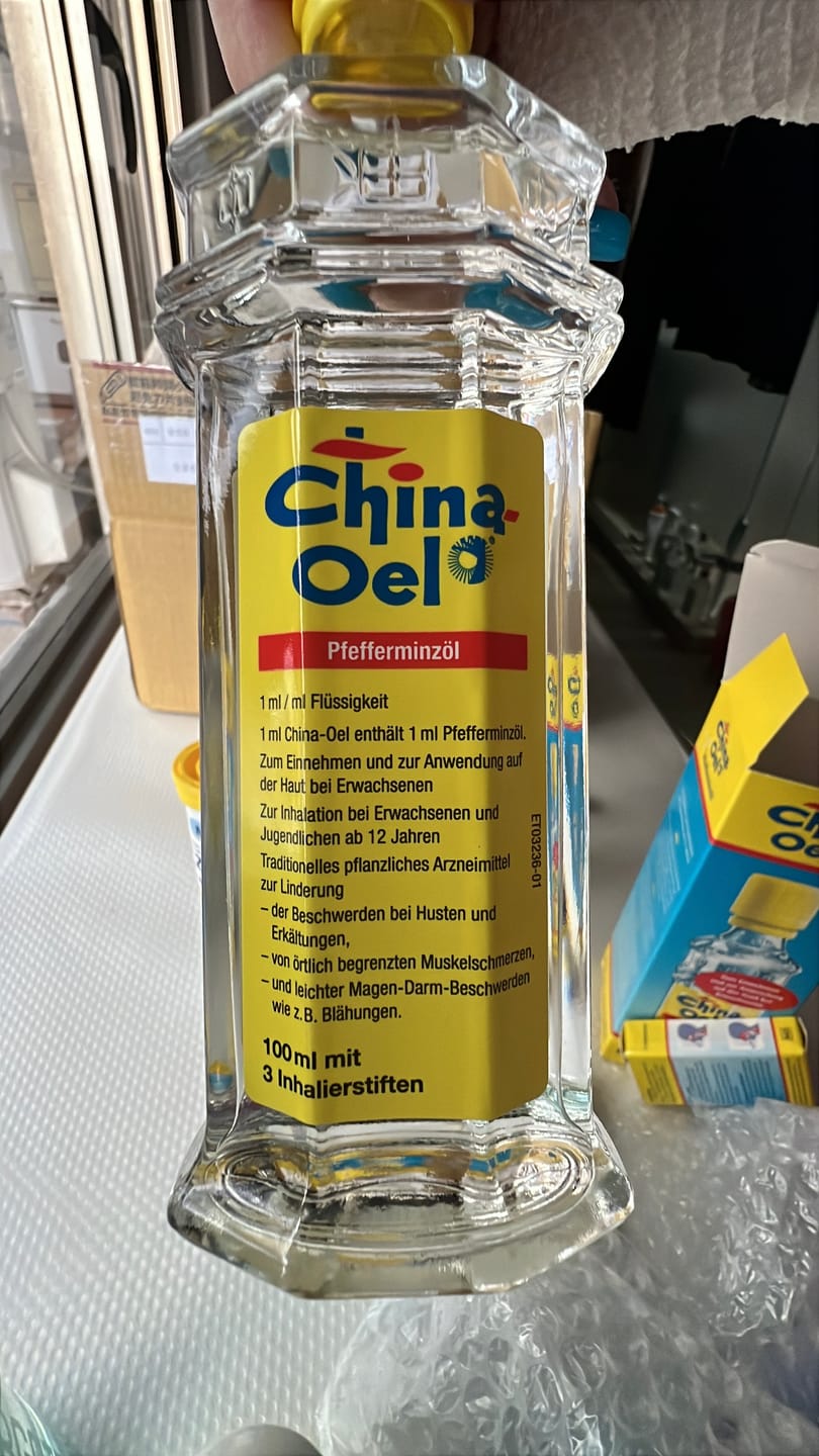 Customer photo review of 百靈油 China Oel 純薄荷精油三效合一液態 100ml / 25ml