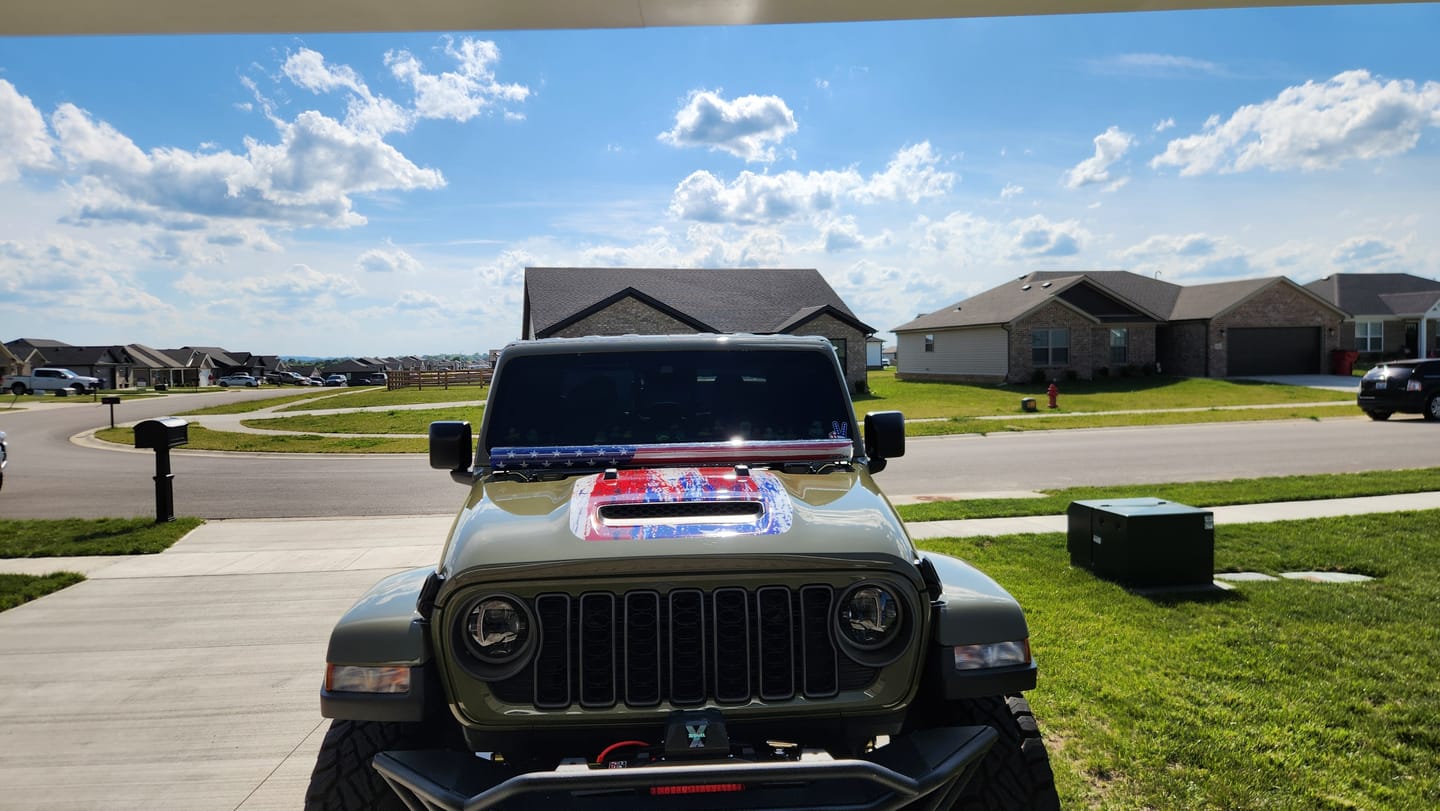 Customer photo review of Graphic InsertZ | American Flag