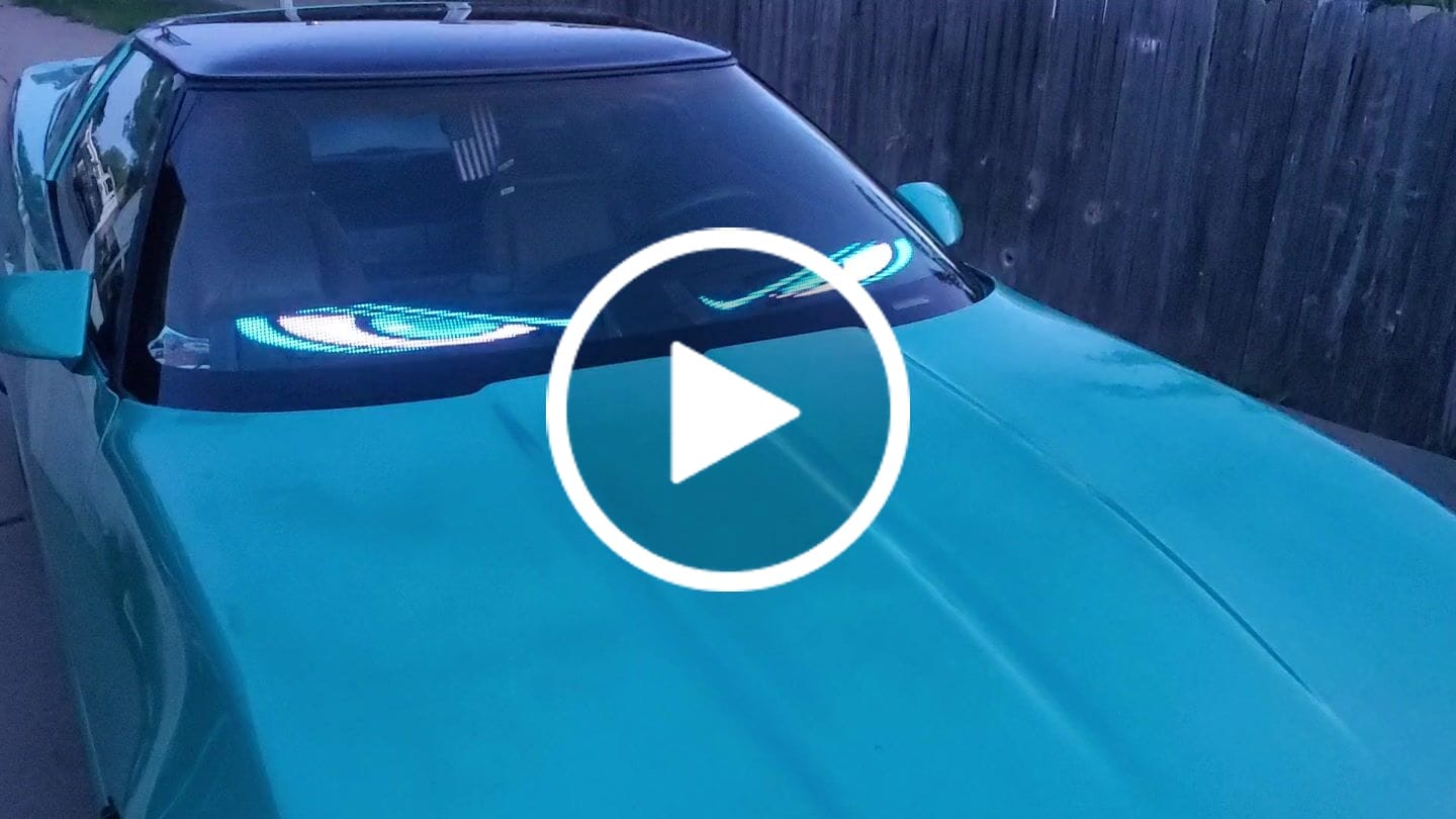 Customer video review of Electra Eyes - LED Animated Eyes