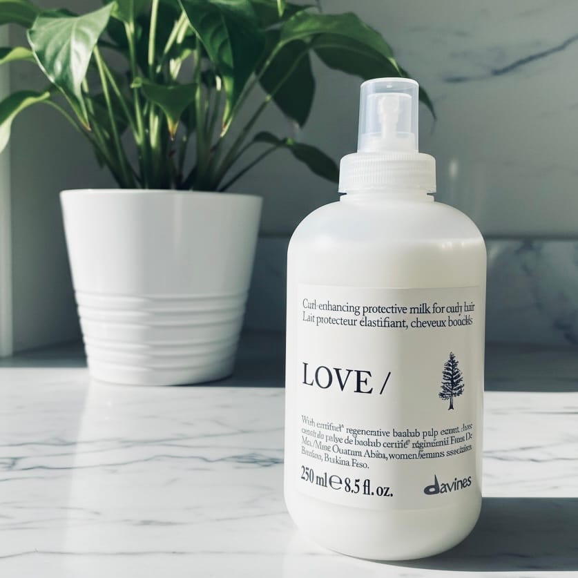 Customer photo review of LOVE CURL Enhancing Milk