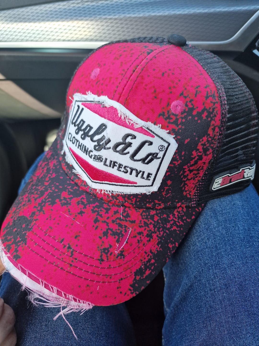 Customer photo review of Rust Diamond Trucker Hat x Bradley Ray #28