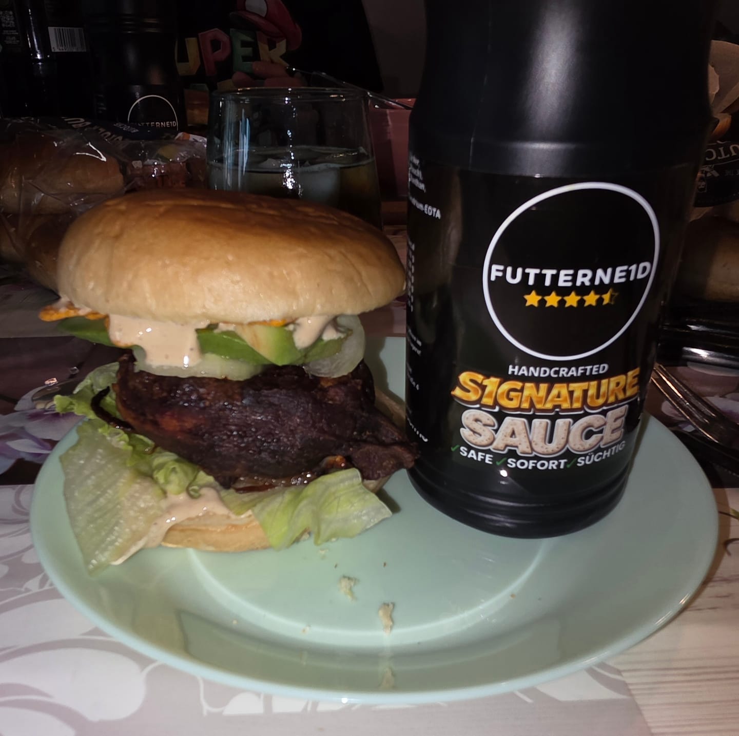 Customer photo review of S1GNATURE Burger Sauce 500ml