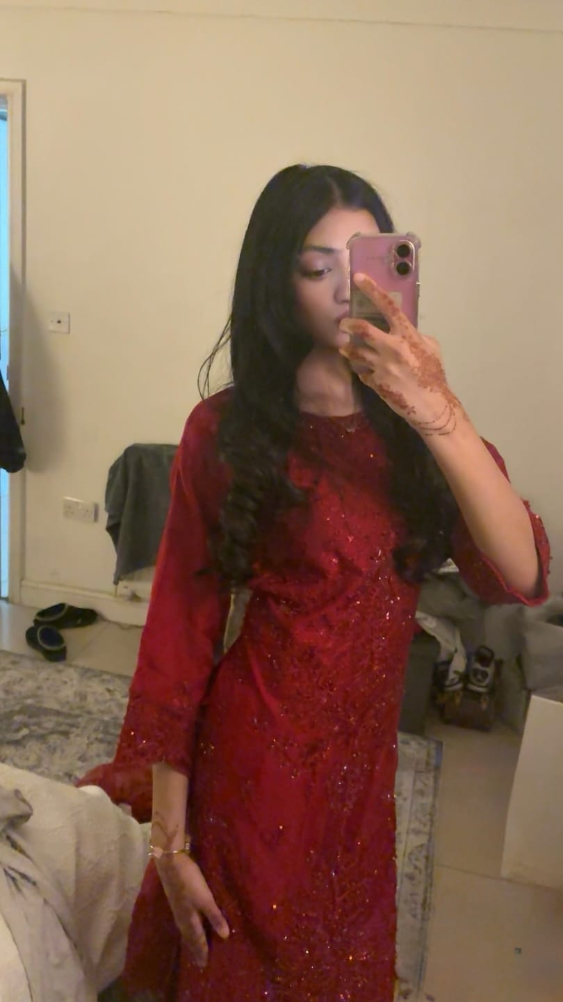 Customer photo review of Tehwar - Luxury Organza Outfit with Organza Dupatta - Ready to Wear MC289- Eid Volume 4