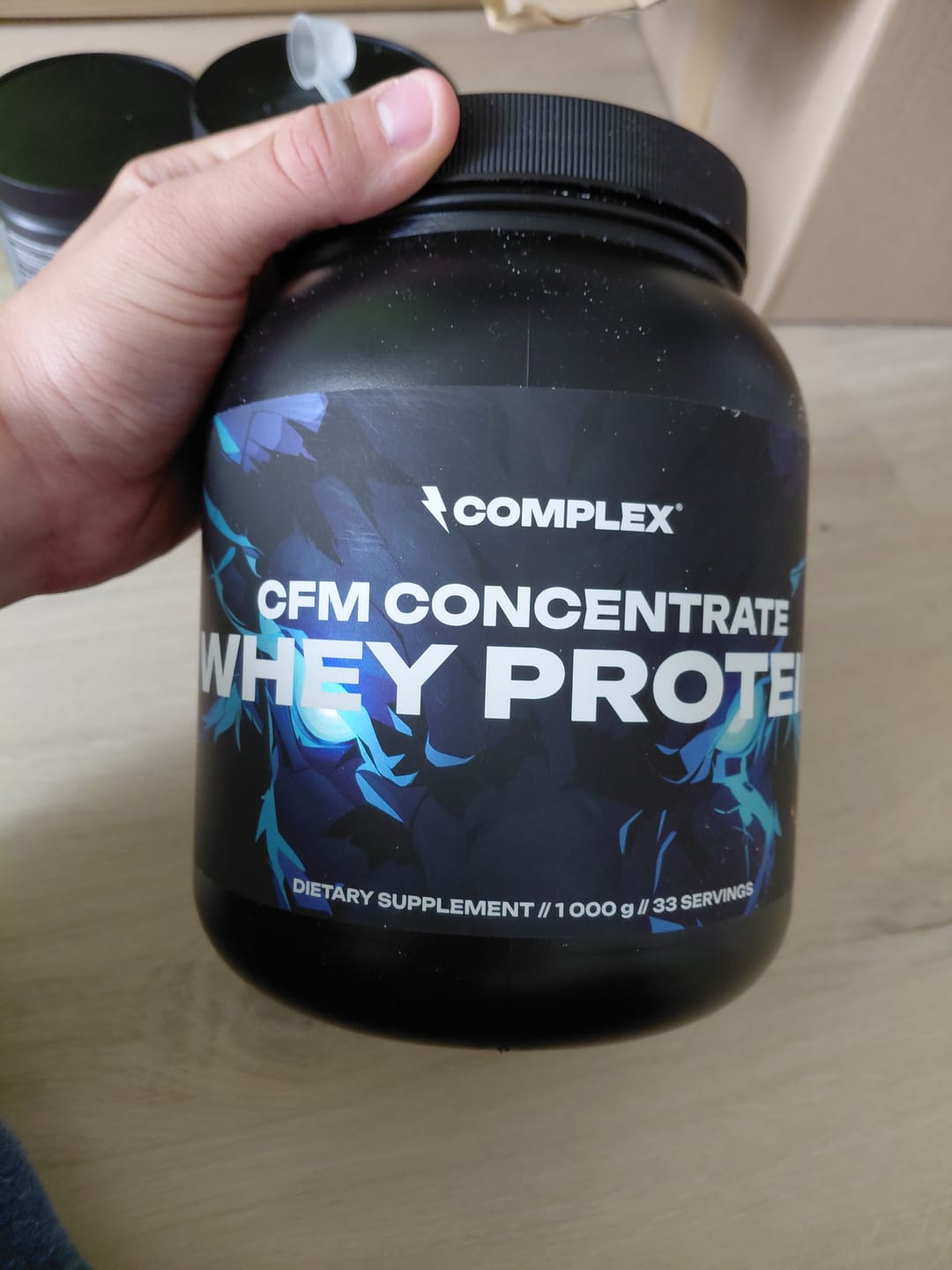 Customer photo review of CFM Whey Protein