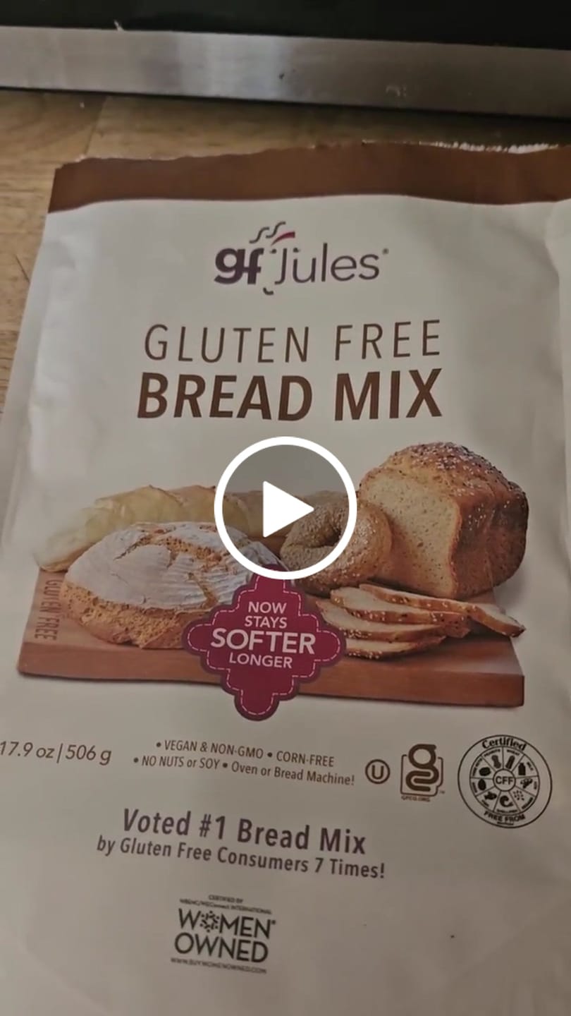 Customer video review of gfJules Gluten Free Bread Mix