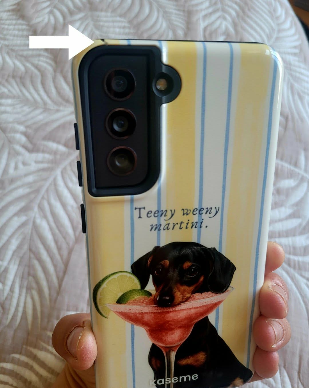 Customer photo review of Teeny Martini