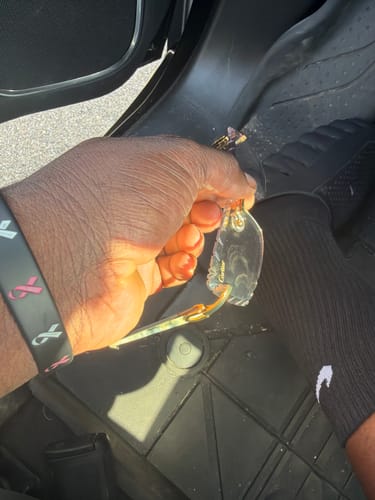 Customer photo review of White buffs diamond cut