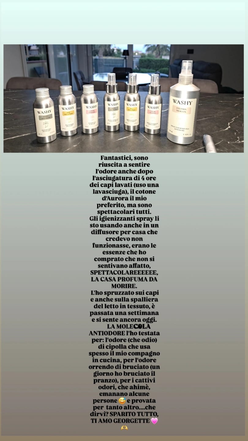 Customer photo review of TRILOGIA ESSENZA IGIENIZZANTE 100 ML