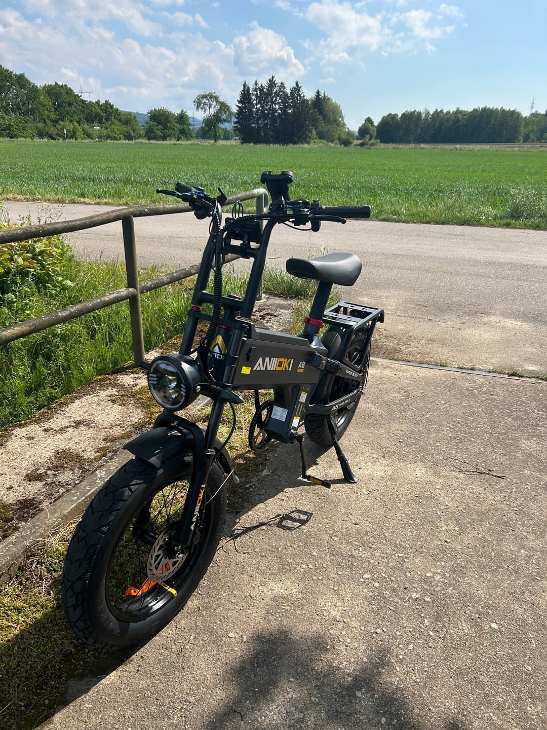 Customer photo review of ANIIOKI Upgraded A8 Pro Max 52V eBike