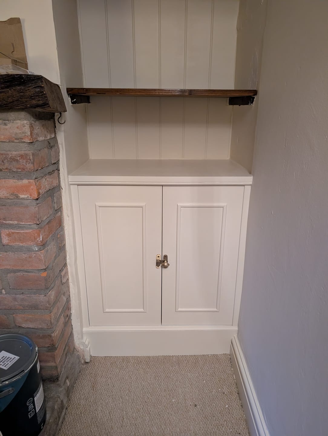 Customer photo review of Shropshire Brass Cupboard Latch | Various Finishes