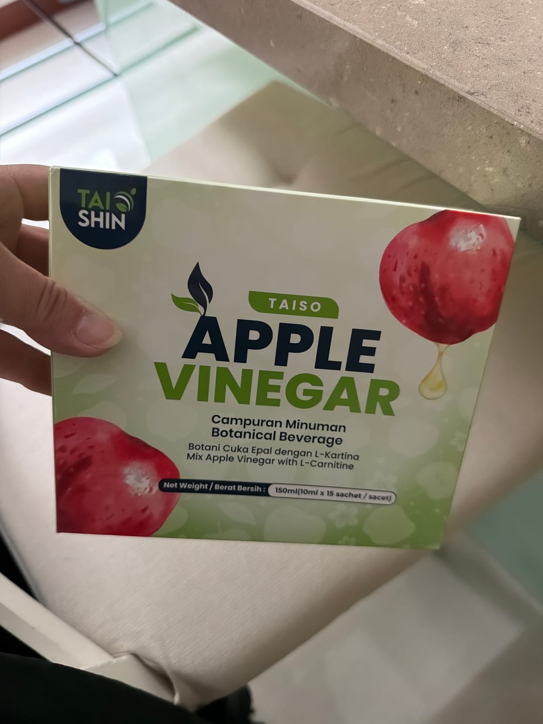 Customer photo review of Taiso Apple Cider Vinegar