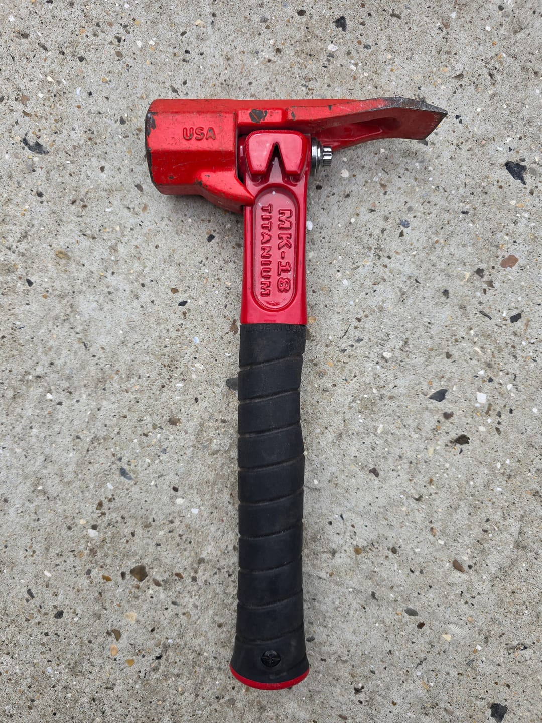 Customer photo review of Martinez Tools | MK18 10.5in titanium handle