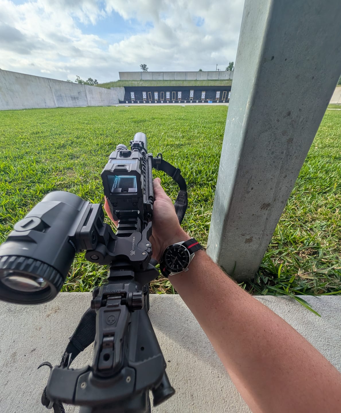 Customer photo review of Glomar Explorer - Hook & Loop Strap Striped