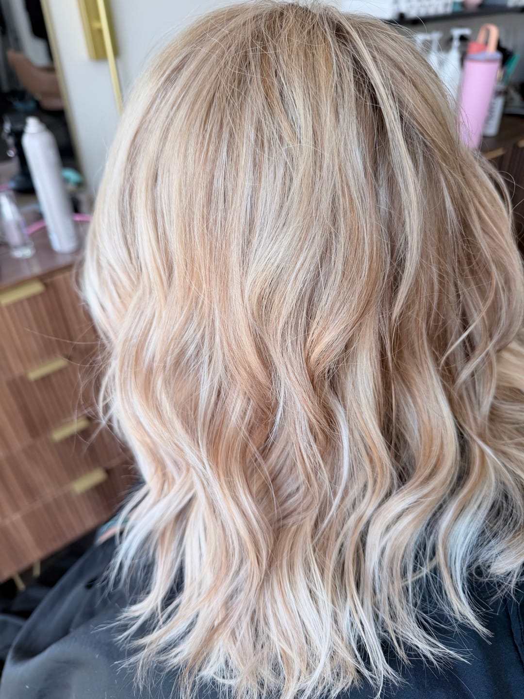Customer photo review of Charcolite Cool Toning Anti-Brass Shampoo with Restorative BondPlex