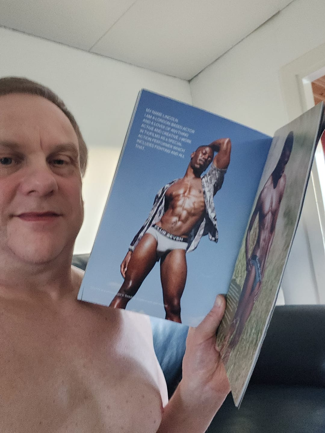 Customer photo review of Men's Underwear Magazine Issue 03