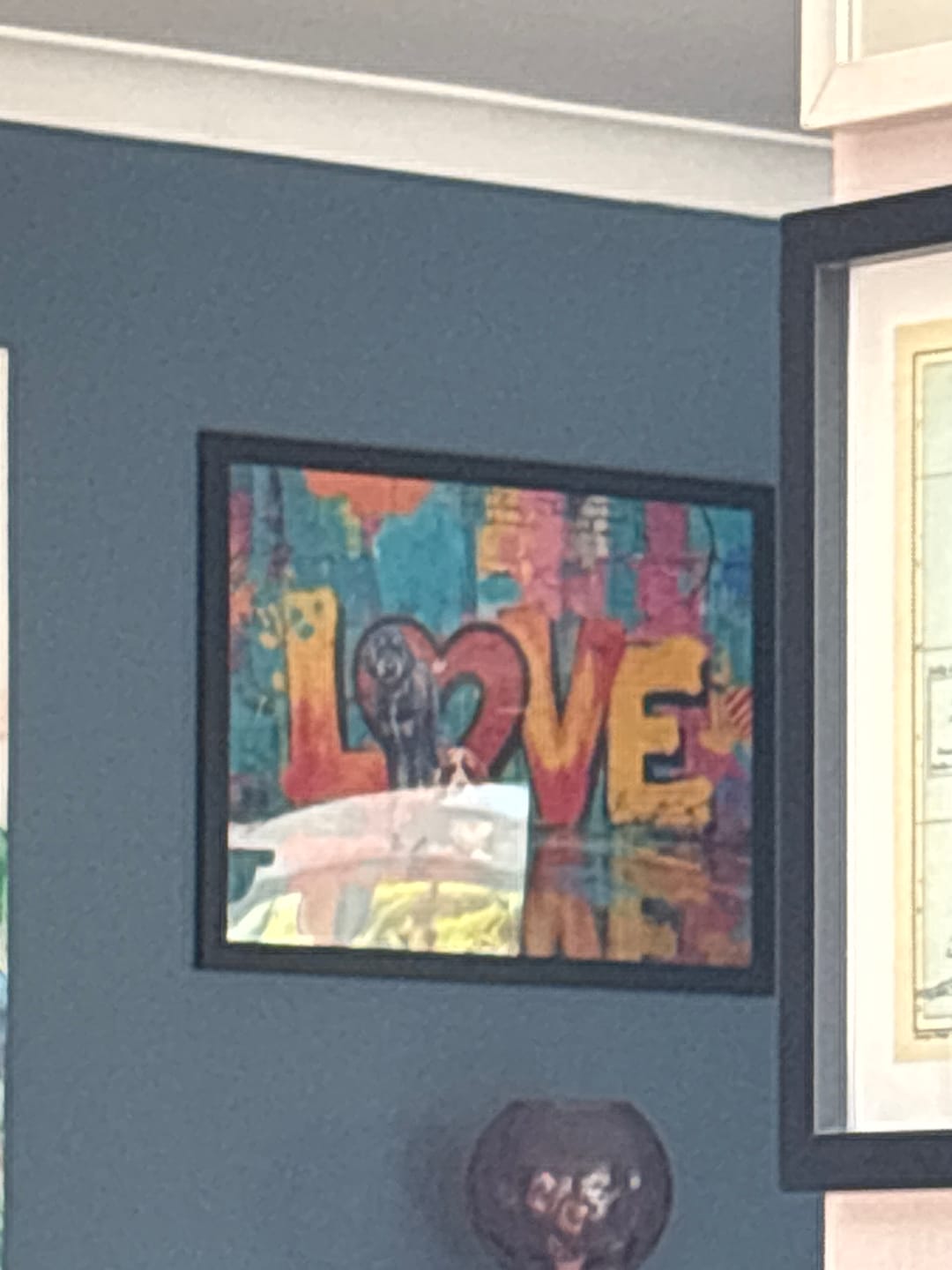 Customer photo review of Streetart -  Personalised Poster