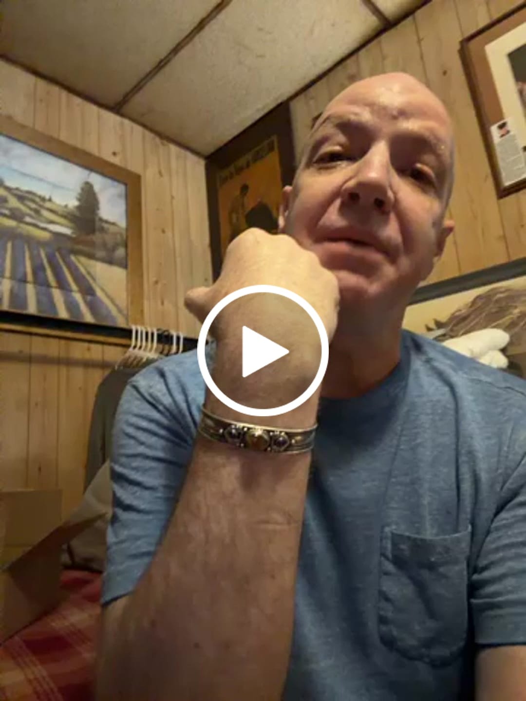 Customer video review of Tigers Eye Bohemian Cuff Bracelet