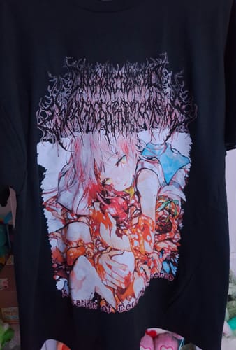 Customer photo review of Onchocerciasis Esophagogastroduodenoscopy - Adoration of Decaying Innocence (Shirt)
