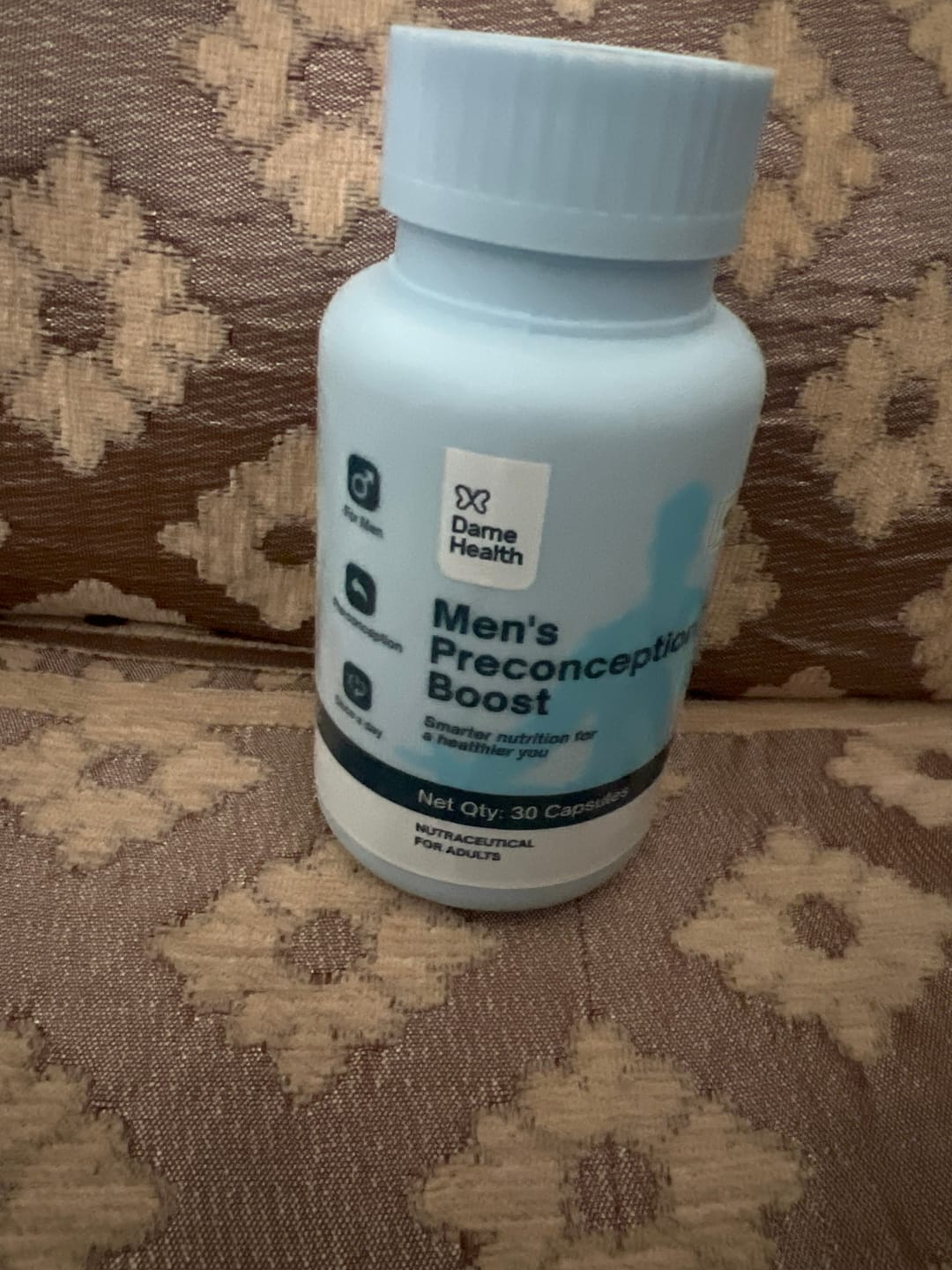 Customer photo review of Men's Preconception Boost I Men’s Fertility Multivitamin