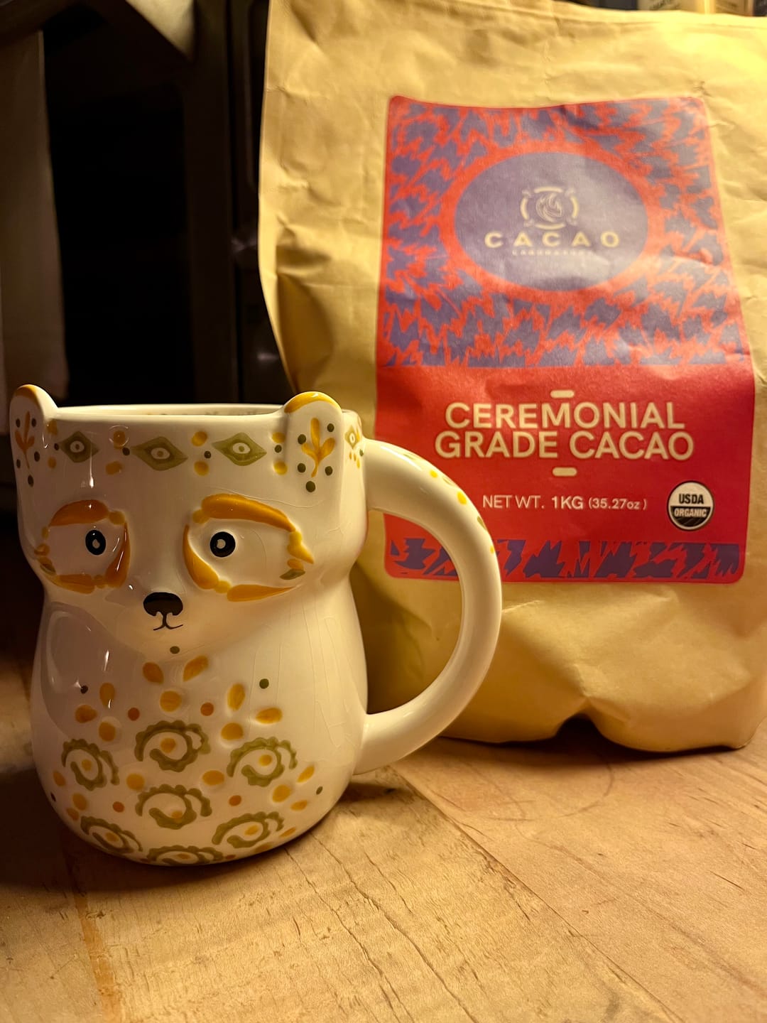 Customer photo review of 100% Arriba Nacional Ceremonial-Grade Cacao Pouch, Organic (granulated)